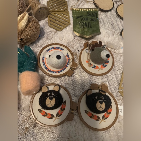 Boho neutral bundle of Christmas tree ornaments - Picture 4 of 14